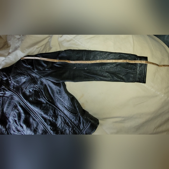 Milwaukee black leather jacket xl - Picture 5 of 9